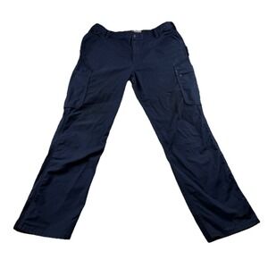 Carhartt Loose Fit Blue Work Cargo Pants Women's Size 12